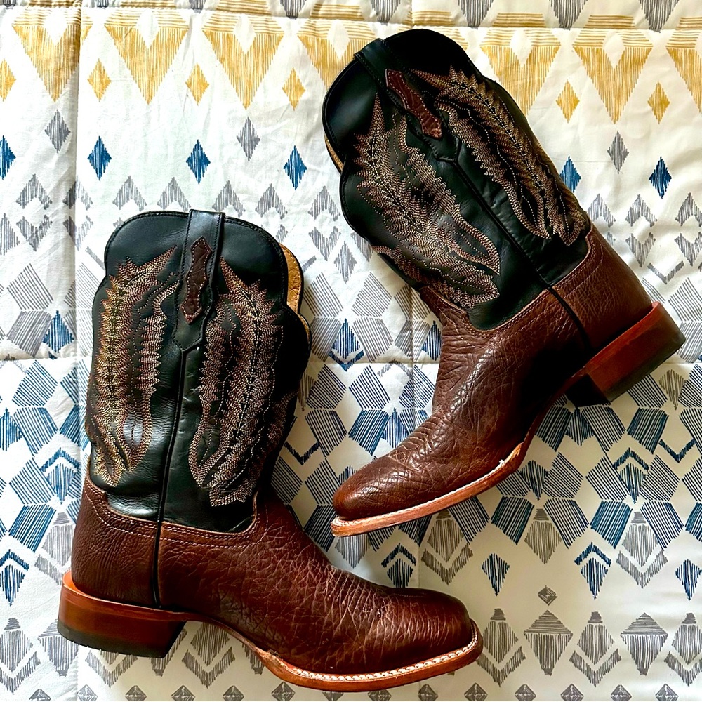 Cody James Men's Buck Western Boots - Broad Square Toe